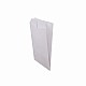 Punga hartie kraft alba 11x4x20 cm