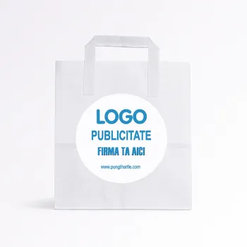 Sacosă Hârtie Personalizată 22x11x24 cm