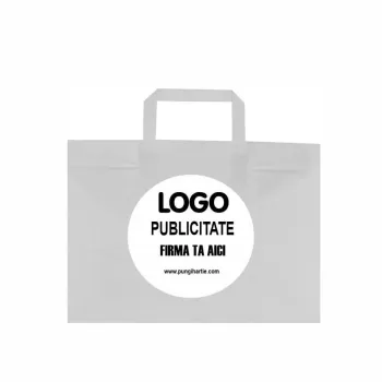 Sacoșă personalizată hârtie 26x17x26 cm
