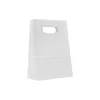 Sacosa hartie kraft Alba 14x7x21 cm