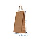 18 x 8.5 x 30 cm sacosa hartie kraft natur maner snur
