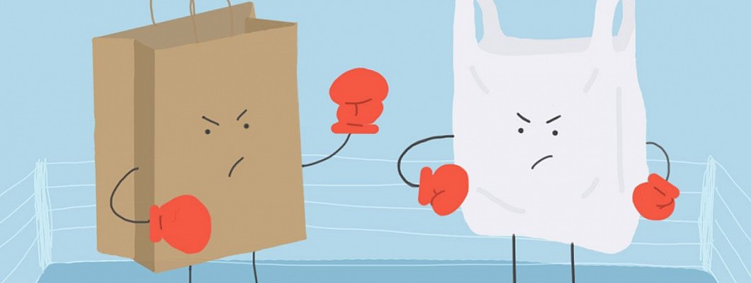 Plastic vs hârtie: Impactul asupra mediului