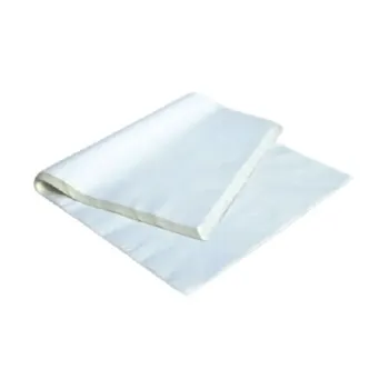 Hartie alba cu folie pentru impachetat, carmangerie 37x50 cm (top 5kg)