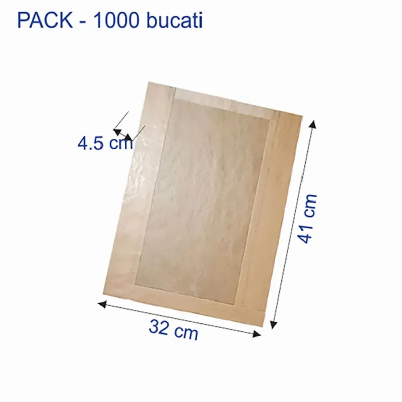 Punga cu fereastra paine rotunda, 32x4.5x41 cm