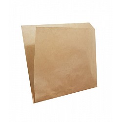 Colțar Hârtie Kraft Natur 16x15 cm – Pungă Patiserie & Fast-Food