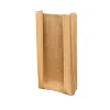 Punga hartie kraft natur cu fereastra, 22x6x29 cm