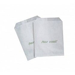  Pungă anafură hartie kraft albă 10x13 cm