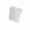 Punga hârtie kraft albă rezistenta grasimi, 11x4x11 cm