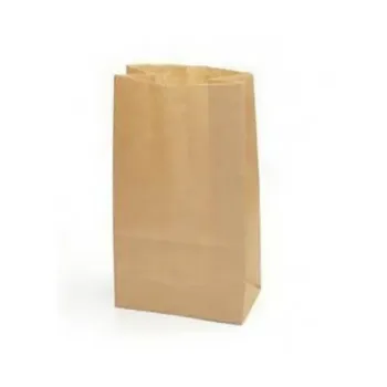 Punga transport hartie kraft natur, 22x11x32 cm
