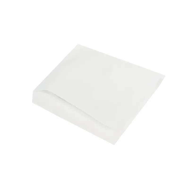 Coltar hartie kraft alb rezistenta grasimi, 16X15 cm