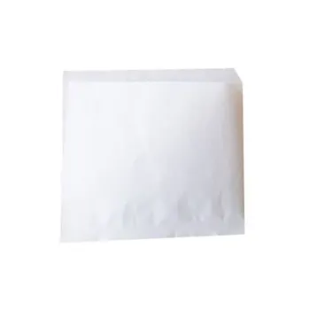Coltar hartie kraft alb rezistenta grasimi, 16X15 cm