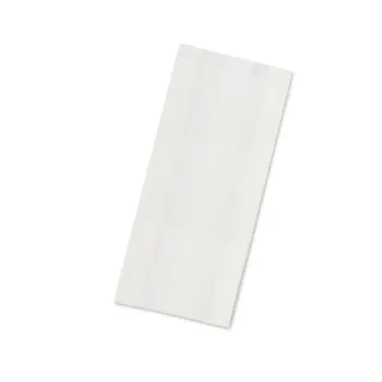 Punga hârtie kraft albă rezistenta grasimi, 12x8x25 cm