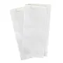 Punga hârtie kraft albă sandwich 12x4x21 cm