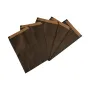 Punga hartie kraft neagra, 12x4.5x20 cm