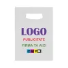 Sacoșă personalizată hârtie 18x9x25 cm