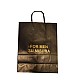 Pungă Haine & Boutiques Hârtie Neagră Imprimată 32x12x41 cm