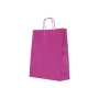 Sacosa colorata hartie purple mâner rasucit, 25x11x31 cm