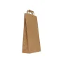 Saci 5 kg, 2 straturi hartie kraft natur maner plat 22x10x44 cm