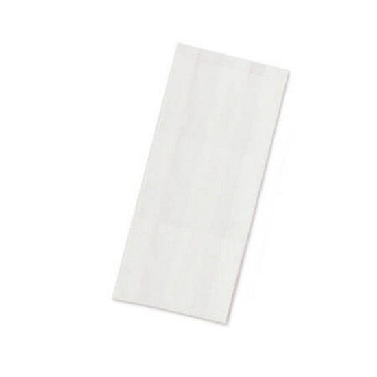 Pungă Patiserie Anti-Grăsime Hârtie Albă 15x5x20 cm
